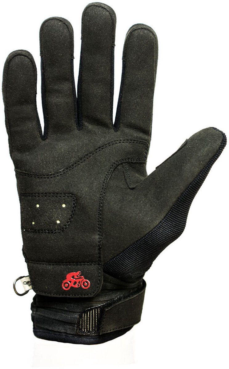 Helstons Simple Homme Amara/4Ways Zwart - Handschoen