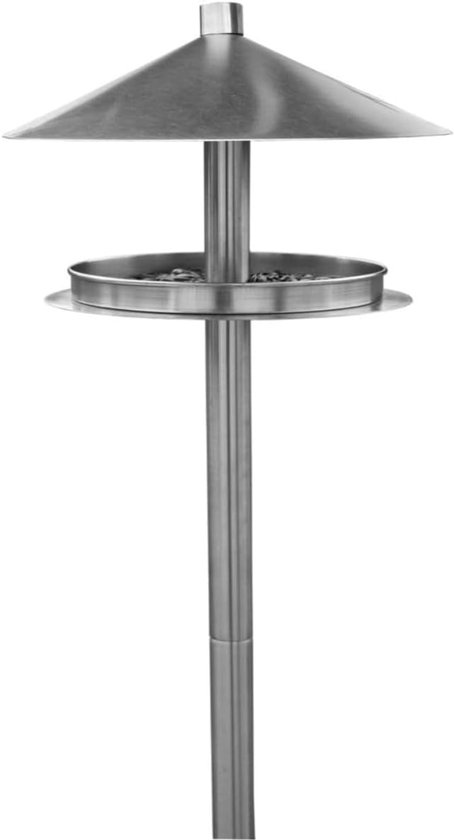 Classic Pet Products Enkele Feeder Hoge Stand met 1600 ml RVS Schotel, 300 mm Hoog Classic Pet Products Enkele Feeder Hoge Stand met 1600 ml RVS Schotel, 300 mm Hoog