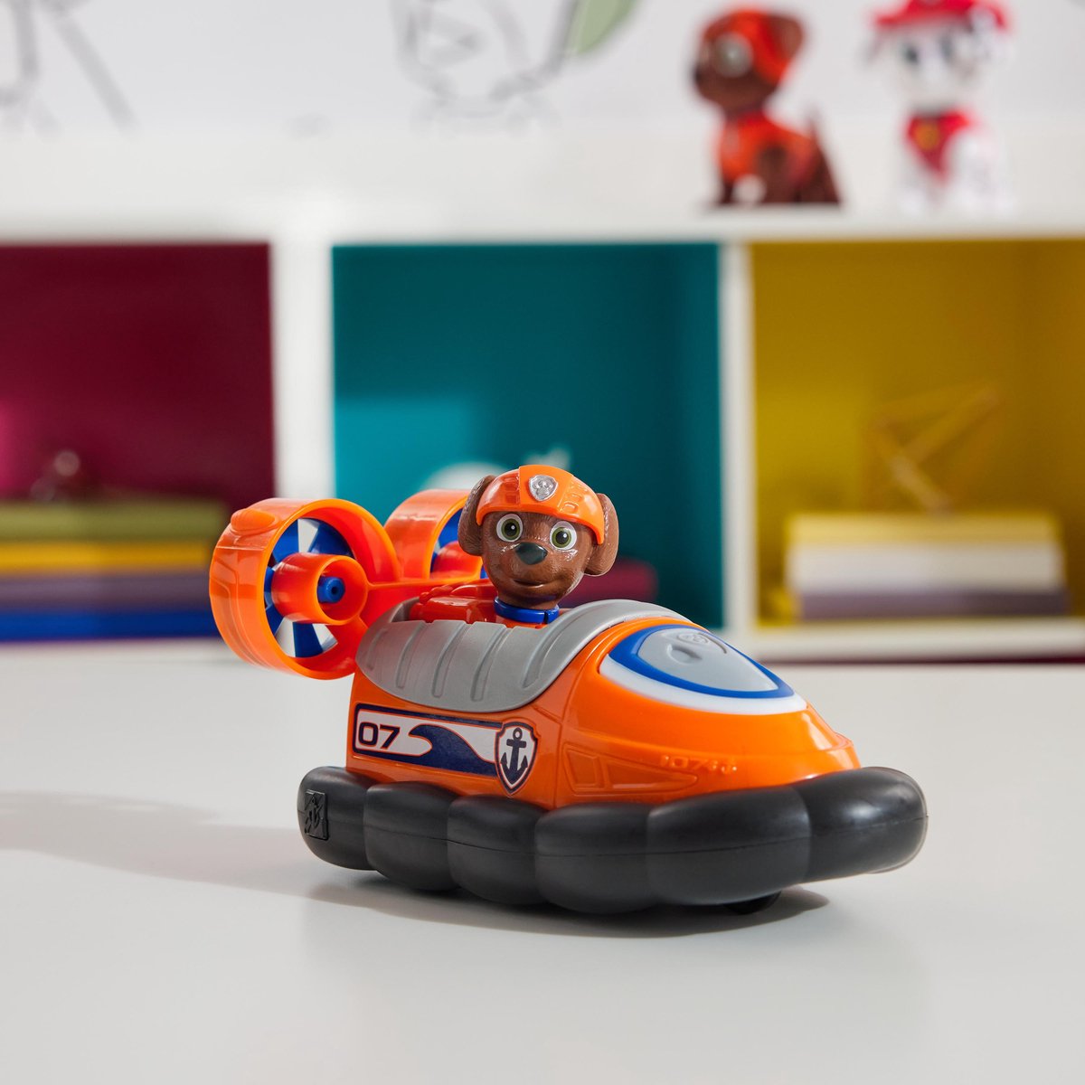 PAW Patrol - Zuma's Hovercraft - speelgoedauto met speelfiguur — afbeelding 22