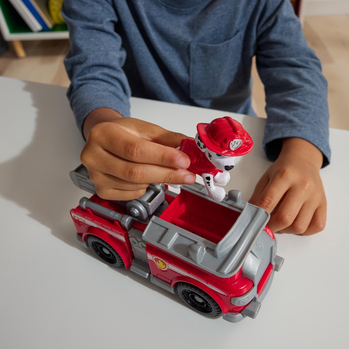 PAW Patrol - Marshall's Brandweerwagen - speelgoedauto met speelfiguur — afbeelding 20
