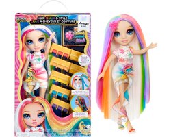 foto van Rainbow High Modepop met Haarkrijt - Amaya Regenboog
