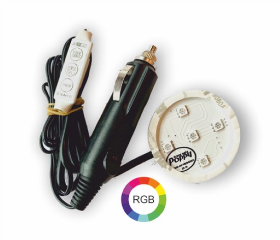 Éclairage LED Poppy Grace Mate RVB 12-24 V