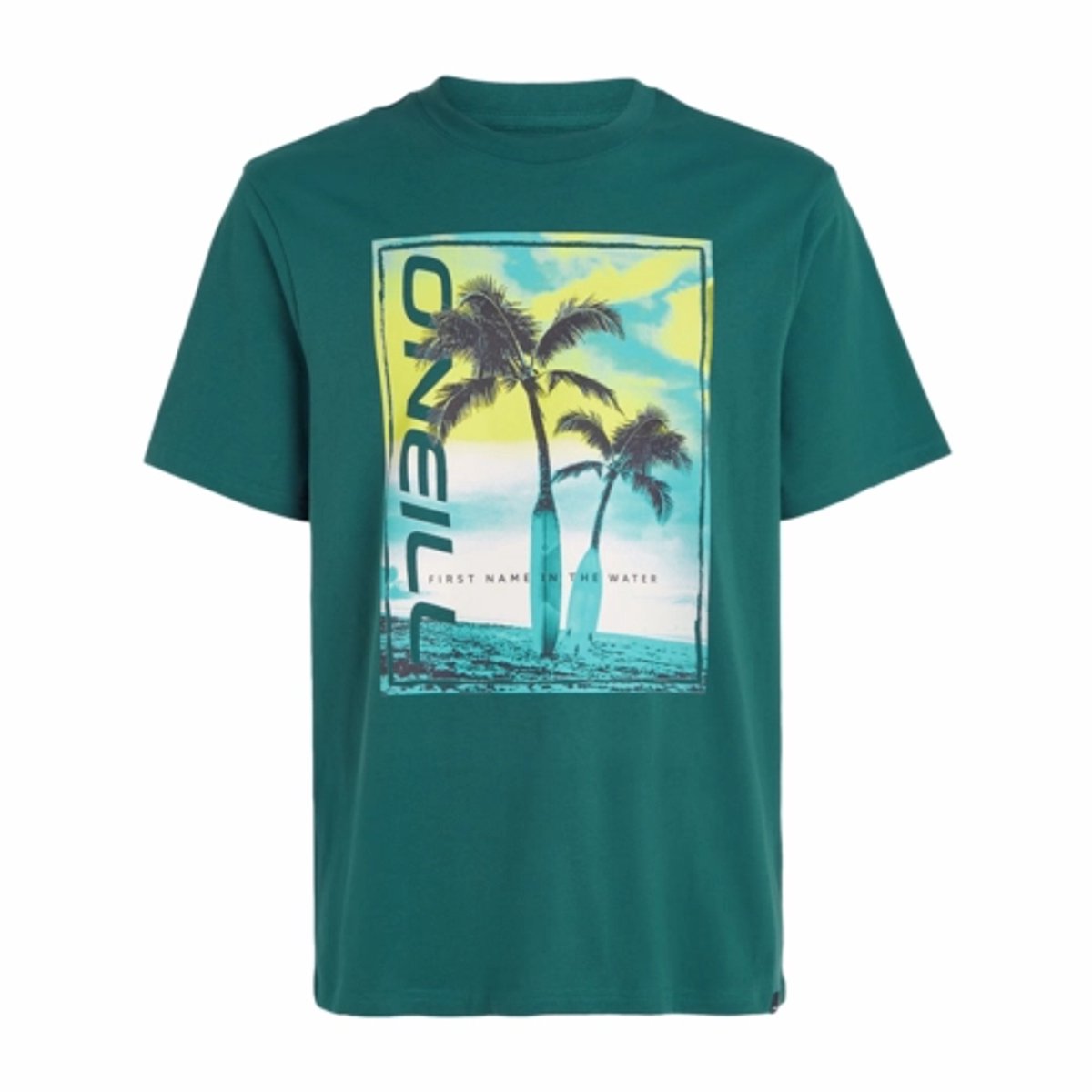 T-Shirt O’Neill Men Jack Neon Beetle Juice-S Groen