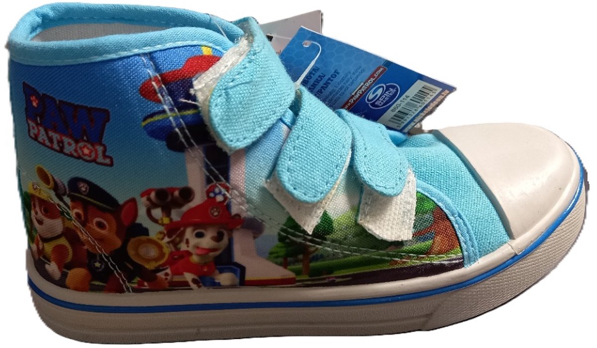Nickelodeon Paw Patrol sneakers hoog blauw