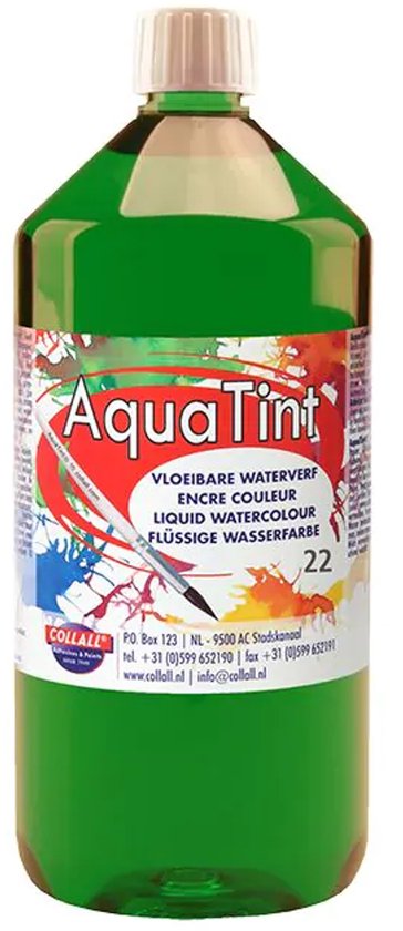 Ecoline / aquatinte VERT FONCE bouteille 1 litre