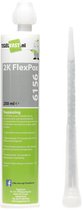 Tegelvast flexibele Epoxy Kit 6156 – Kleur sanitairgrijs – 2 Componenten Siliconenkit Sanitair – Schimmelwerende Afdichtingskit tegen Lekkages