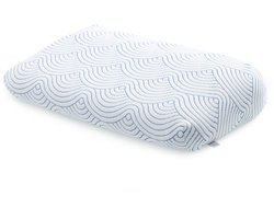 TEMPUR EASE™ Support Hoofdkussen - Traagschuim kussen voor rug- en zijslapers - 50x31x10/5 cm - Medium stevigheid - Wasbare hoes