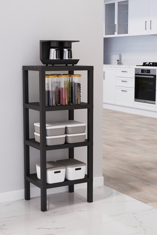 Royal Catering Metalen opbergrek - 55 x 45 x 149.5 c