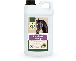 VITALstyle Souplessesiroop - Paarden Supplement - Krachtige Formule Voor Pezen, Banden & Gewrichten - Met o.a. Glucosamine & Hyaluronzuur - 2,5 L