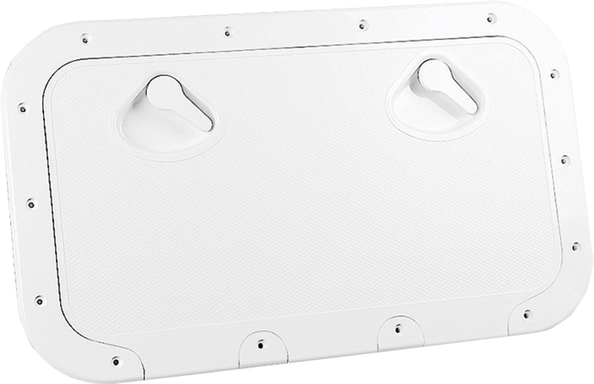BREG - Classic inspectieluik - Wit - 355x600 mm - met slot