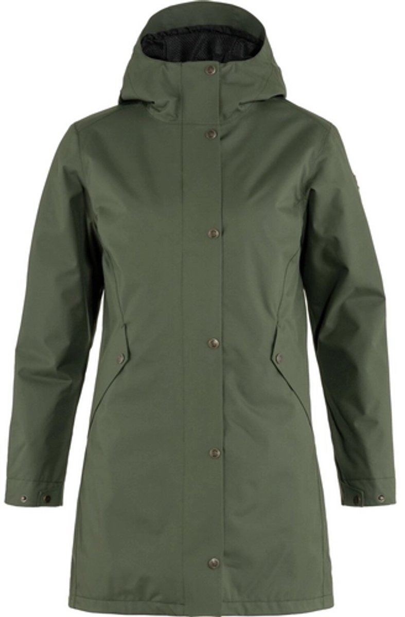 Jas Fjallraven Women Visby 3 in 1 Jacket Deep Forest Groen