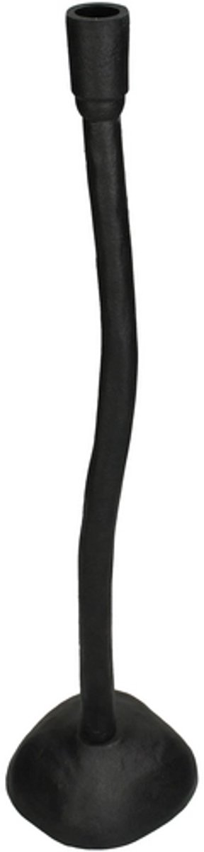Kandelaar HD Living Black 13 x 14 x 52 cm