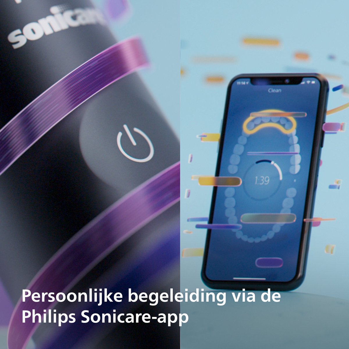 Afbeelding 3 van Philips Sonicare DiamondClean Prestige 9900 – Limited Edition - Elektrische Tandenborstel – Donkerblauw - AI - HX9992/42