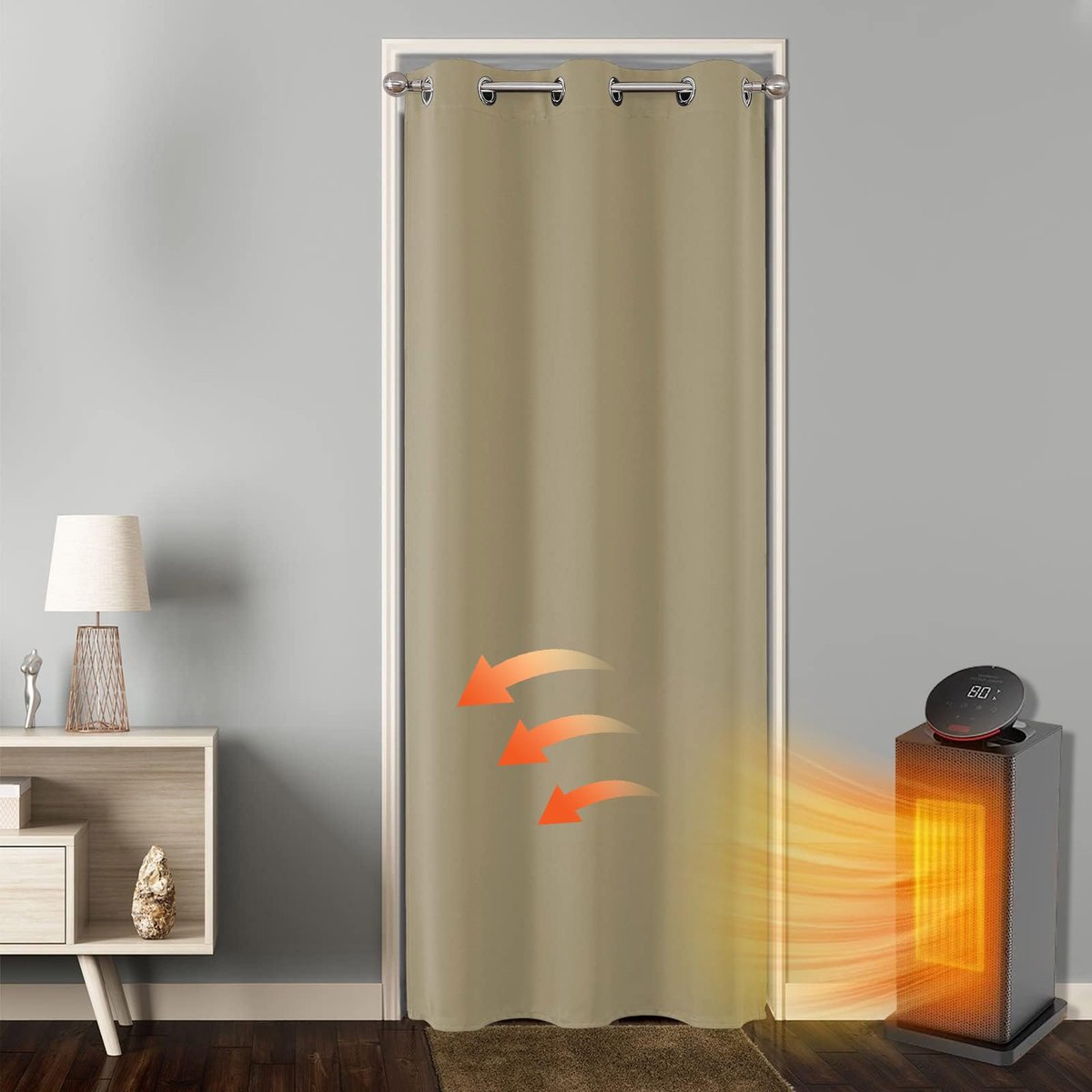 My Ninki ® Stijlvolle Verduisteringsgordijnen voor Optimale Privacy en Isolatie in Huis groen