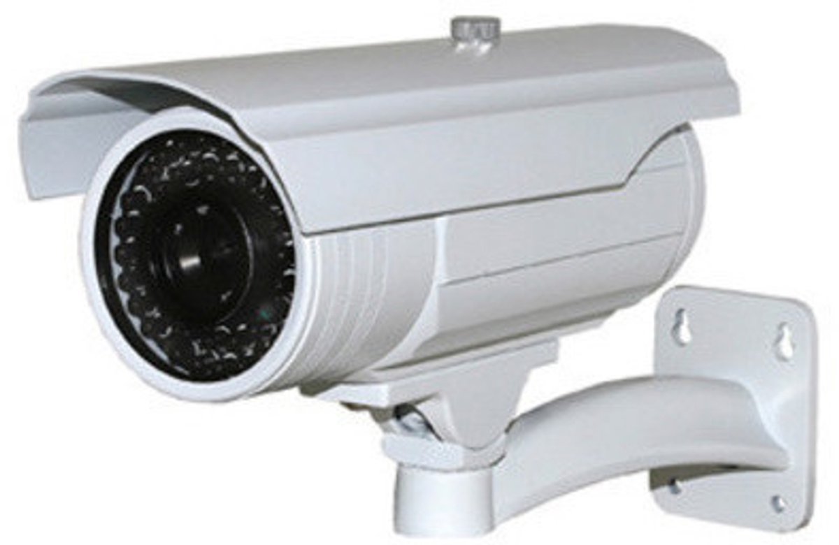Zazitec 24LED High-Resolution Camera – 3.6mm Lens, Indoor & Outdoor Beveiligingscamera