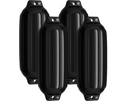 COSTWAY Set van 4 boot spatbord langespatbord kogelspatbord set boot bescherming brug spatbord