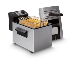FRITEL Frituurpan - A107 - Frietketel met Filterdeksel - Friteuse - Koude Zone - 3-5 Pers.…