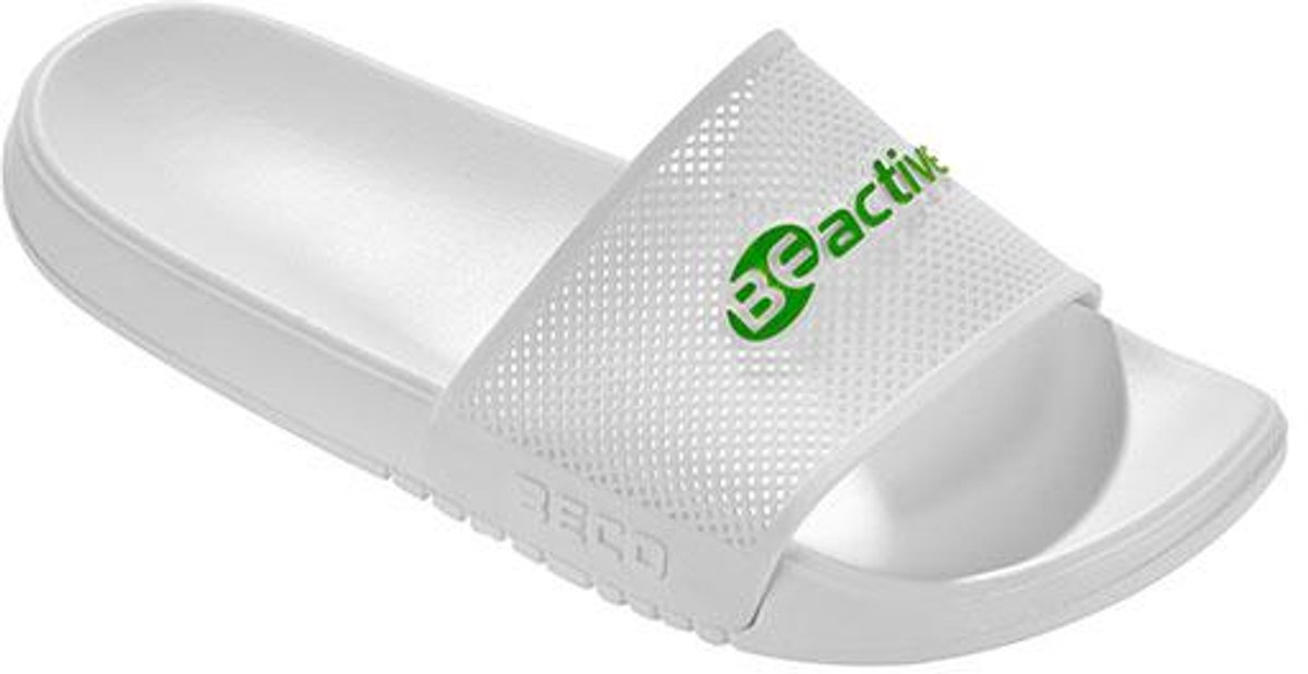 BECO slippers Nautik - unisex - wit - maat 38