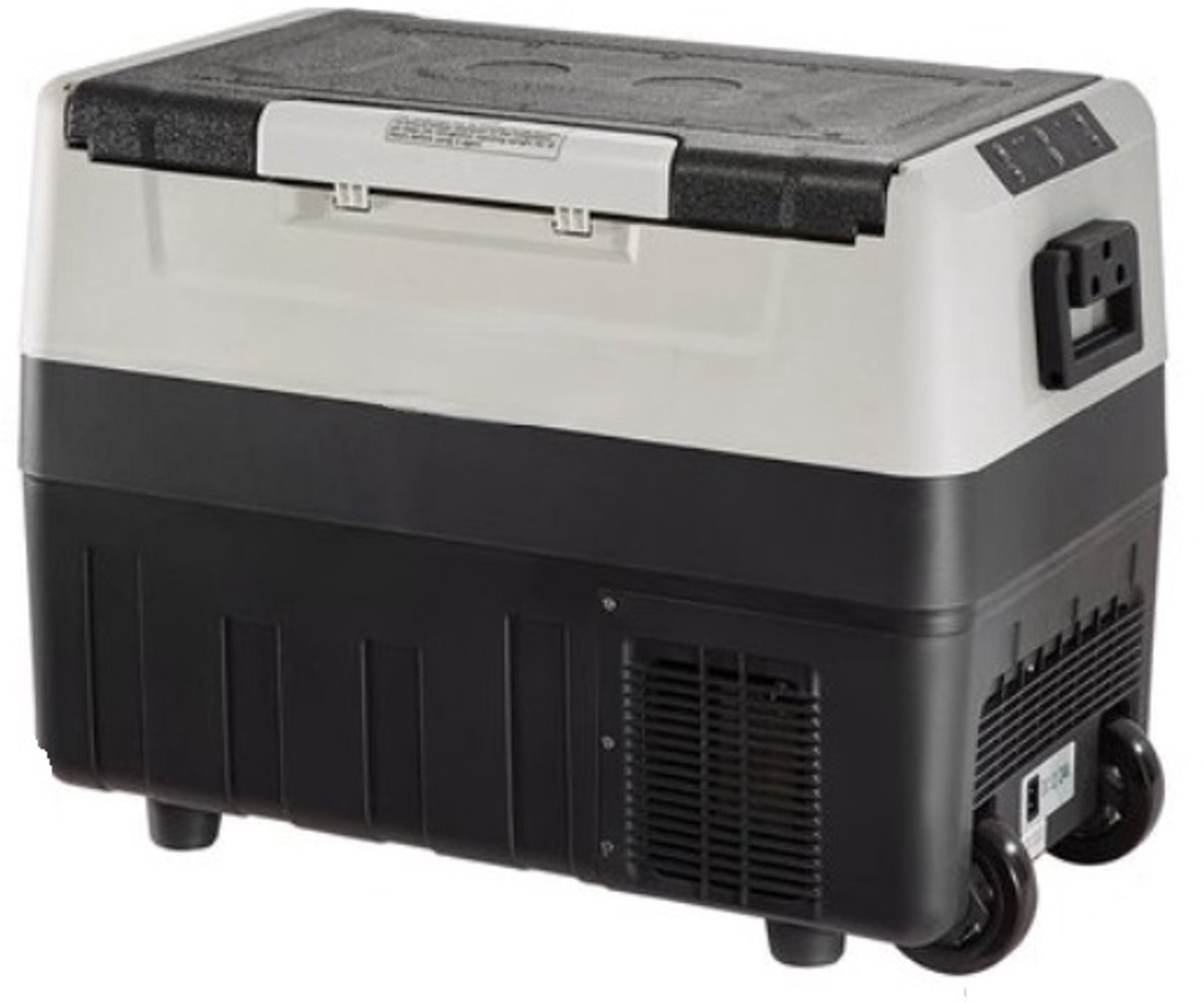 Draagbare Auto Koelkast - 35 L - Camping Koelkast - Koelbox - Met Wielen - Elektrische Vriezer 2 in 1 - Met Opvouwbare Handvat