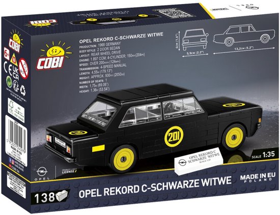 COBI OPEL Record C veuve noire - COBI-24597