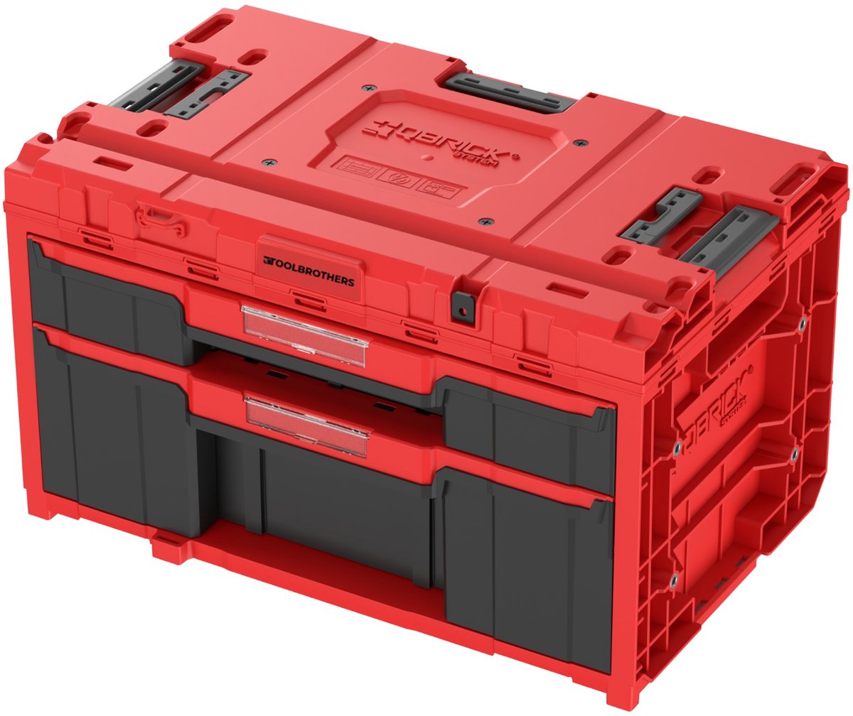Toolbrothers RHINO XXL Drawer 2 Plus ULTRA met twee lades van verschillend formaat + tussenschotten IP66