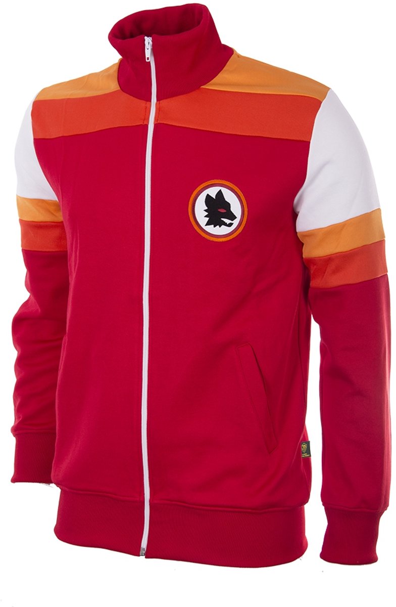 COPA - AS Roma 1979/80 Retro Voetbalvest - Heren - Rood - M