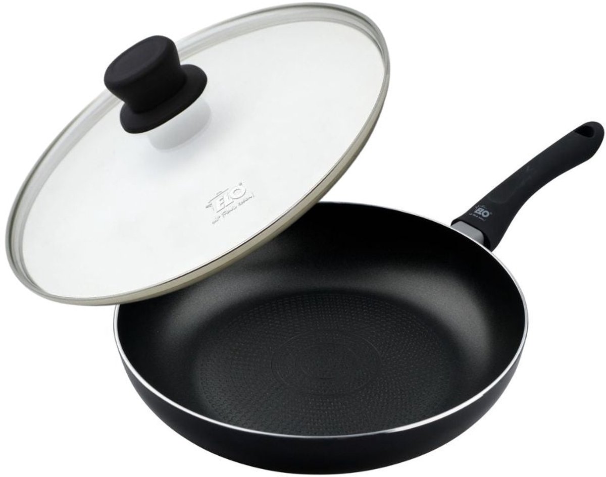 Koekenpan 28 cm met glazen deksel Elo Smart Life