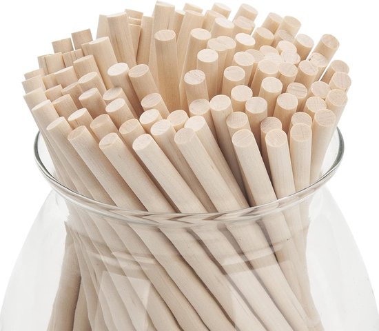 Deuvel Acacia hout - 12 x 80 mm - circa 150 stuks kopen? - Meubelbeslag Online