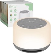 Evite White Noise Machine Baby - Witte Ruis Machine - 30 Geluiden - Draadloos