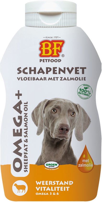 Vloeibaar schapenvet zalm