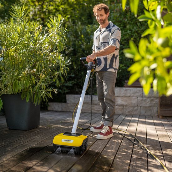 Kärcher PCL 6 Rollers set Terrasreiniger - Incl. 4 rollers steen & 4 rollers hout - Lage druk - 4 Roterende borstels - Ideaal voor houten en stenen terrassen van Kärcher — afbeelding 4