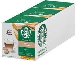 Starbucks by Dolce Gusto capsules Latte Macchiato - 36 koffiecups voor 18 koppen koffie