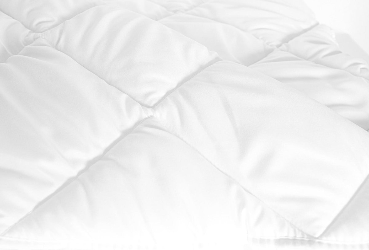 Ledikant Dekbed + Kussen Set - 100x135 cm + 40x60 cm - Lichtgewicht & Ademend - Microvezel met Holle Vezel Vulling