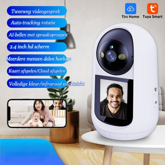 Babyfoon met Camera - Tweeweg Video & Audio - Baby Monitor - Lichaamstracking - WiFi Camera - Beweging Detectie & Alarm van Luvion — afbeelding 5