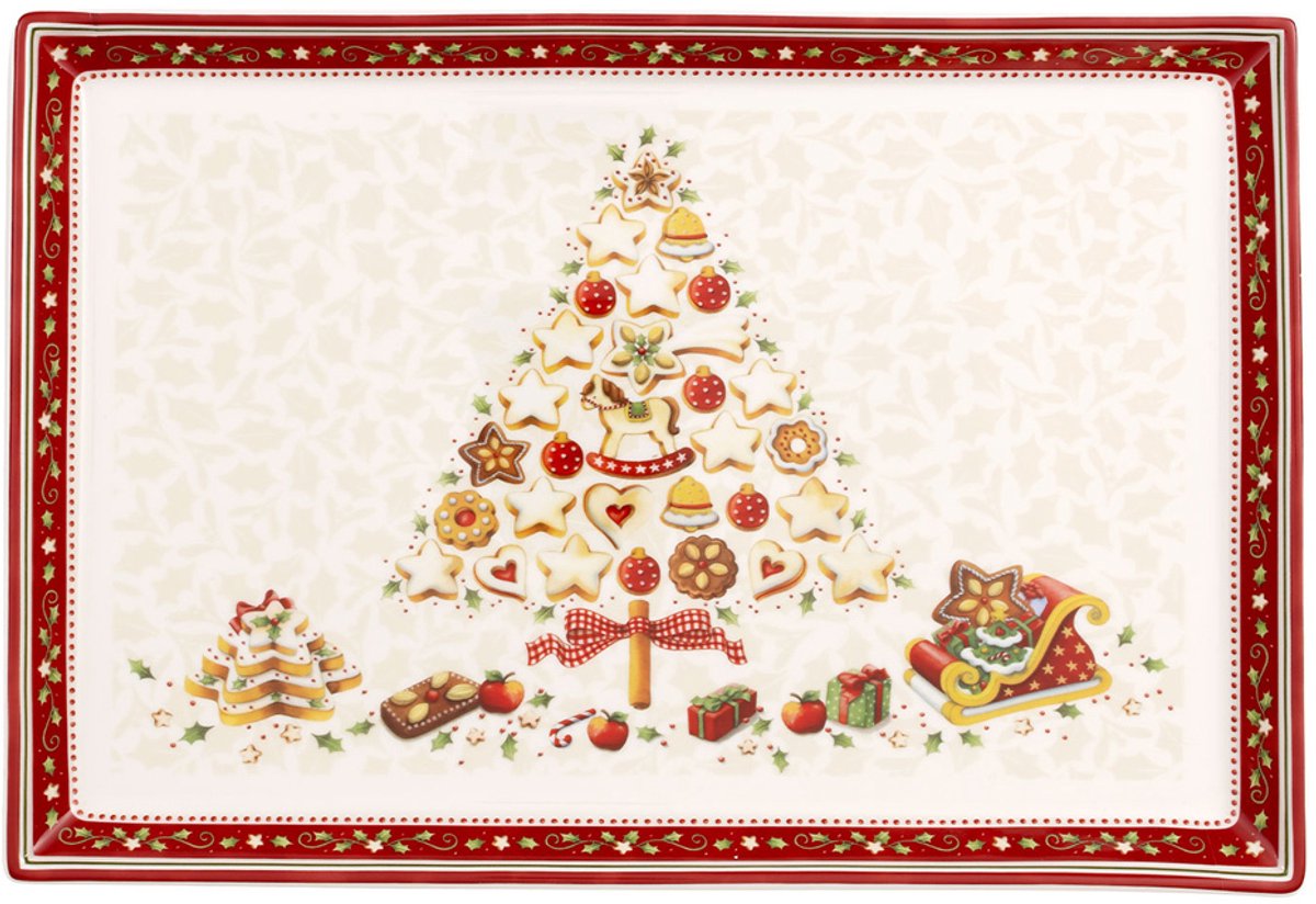 Villeroy & Boch Winter Bakery Delight Cakeschaal 39 X 27,5