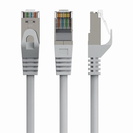 CablExpert PP6-20M - Câble réseau, FTP Cat6, gris