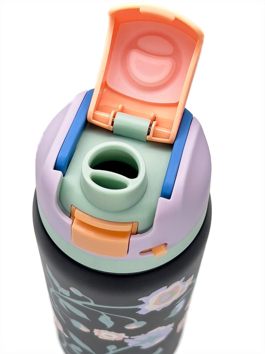 LYKKE Freesip Thermos - Drievoudig geïsoleerde RVS beker met rietje thumbnail 4