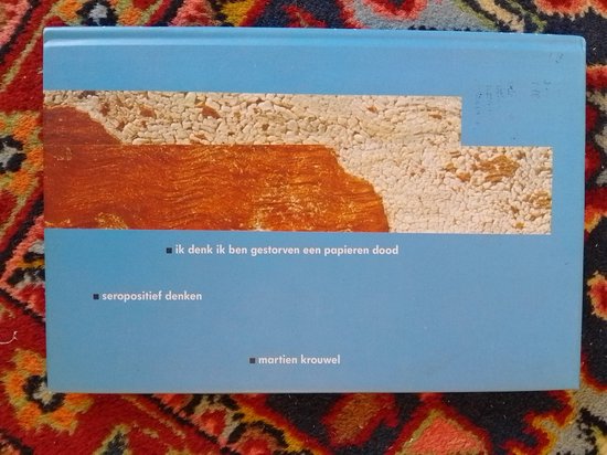 Ik denk ik ben gestorven een papieren dood - cover