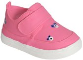 Hondenspeelgoed - vorm schoen - roze latex 14 cm - met piep