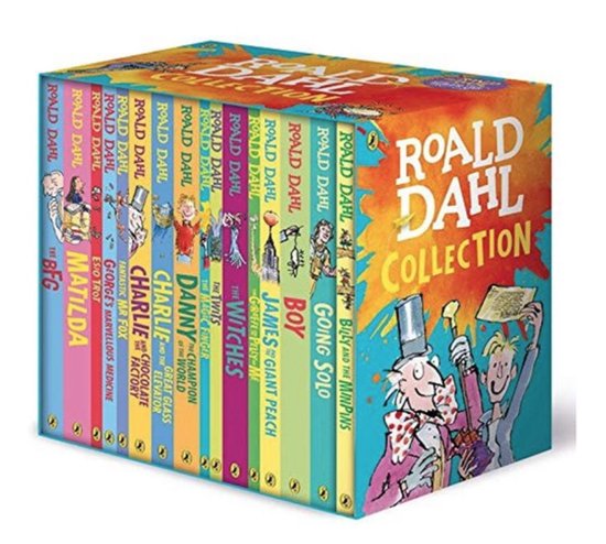 Roald Dahl Collection 16 Books Box Set - Ages 7-9 - Paperback