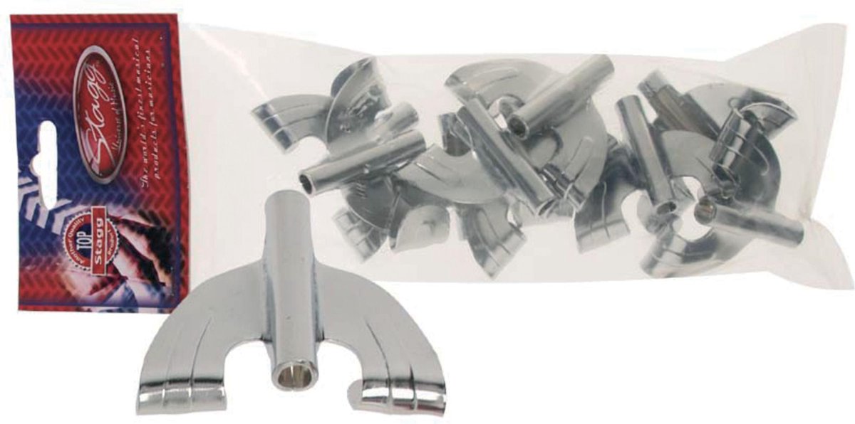 Stagg Basdrumklauwen standard 10 stuks - Reserveonderdeel voor drum ketels