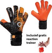 Elite - Ork - Keepershandschoenen - inclusief Reaction trainer & Elite Andalucia sleutelhanger - maat 10 - voetbal keepershandschoenen - keepershandschoen - Goalkeeper handschoen