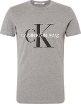 Calvin Klein Shirt - Maat XS  - Mannen - grijs/ zwart/ wit