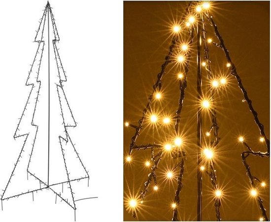 ga werken Induceren Weg DecorativeLighting Verlichte moderne kerstboom - 180cm - 240 LED | bol.com