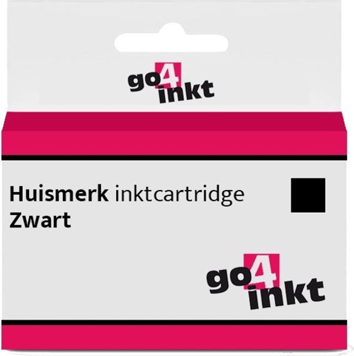 Go4inkt compatible met Epson T0481 bk inkt cartridge zwart