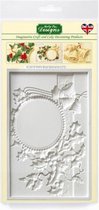 Katy Sue Mould Vintage Christmas Plaque - Circle Aperture