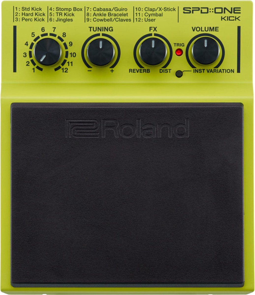 Roland SPD-1K - SPD::ONE KICK, percussiepad one kick