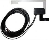 Universele DAB plakantenne 3m kabel. DAB+ SMB F 12volt