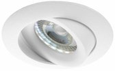 LED inbouwspot Ludwig -Rond Wit -Extra Warm Wit -Dimbaar -5W -Philips LED