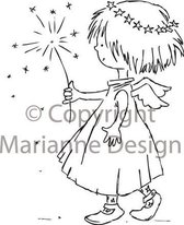 Dds3309 Clearstamp Little Angel